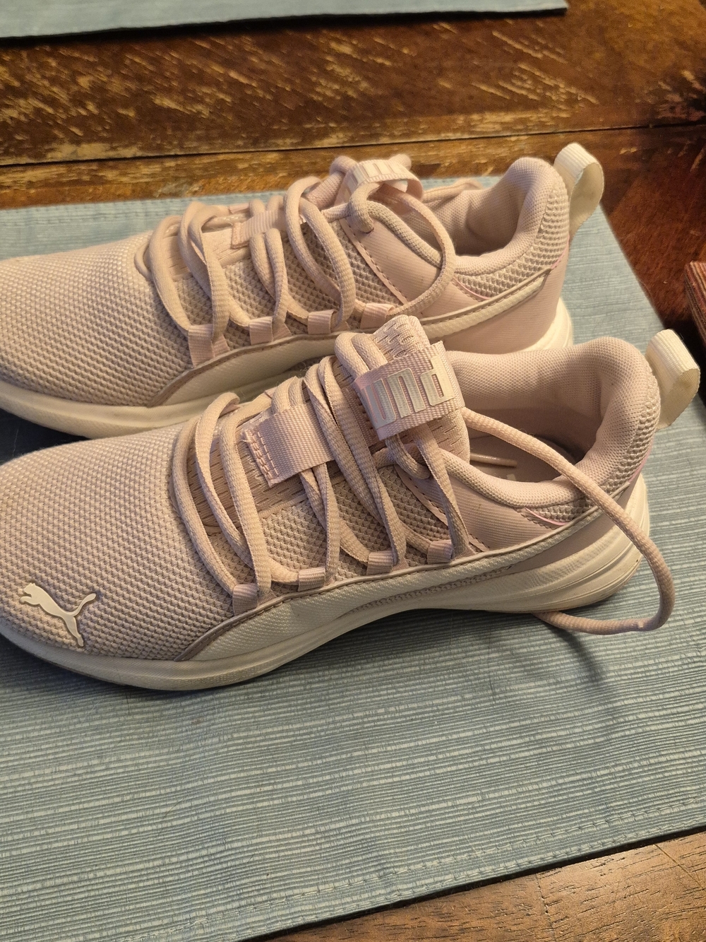 PUMA Girls Pink Athletic Sneakers